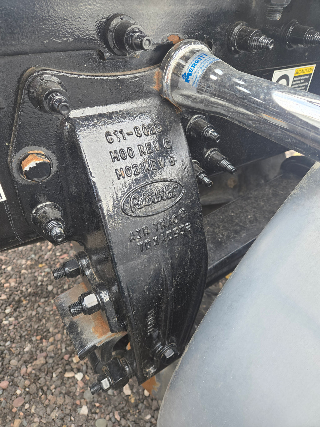 2021 Air Track Single Axle Rear Clip Stock# 2206-7
