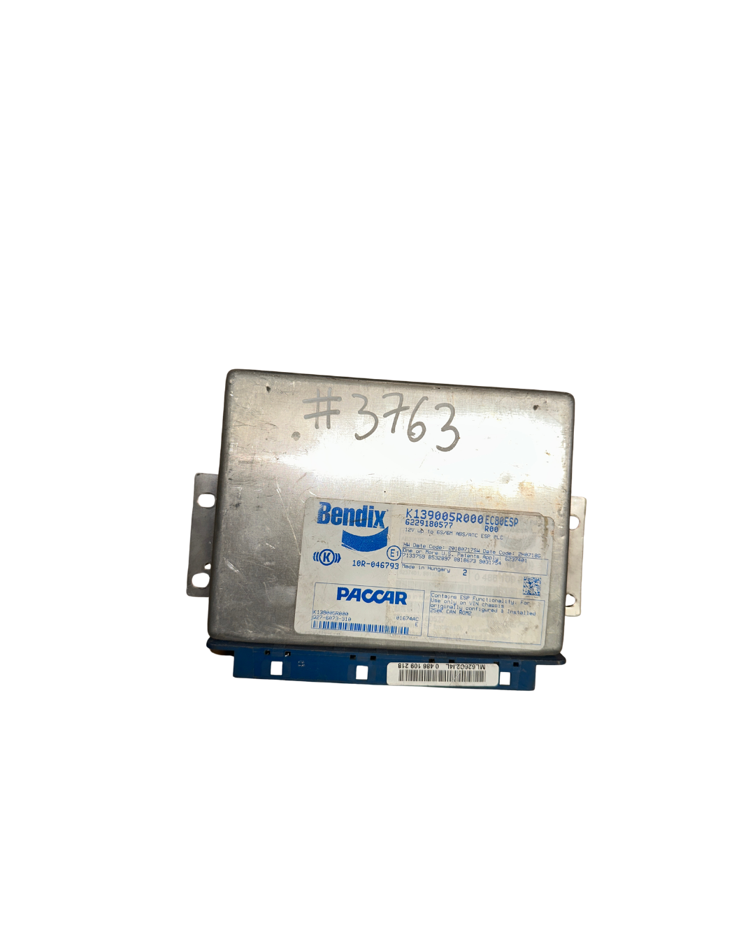 Bendix EC-80 ABS Control Module Part Number: K139005R000ECBOESP