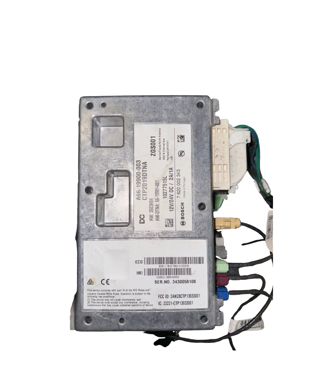 Bosch Telematic Control Module (ECU) for Freightliner Cascadia trucks