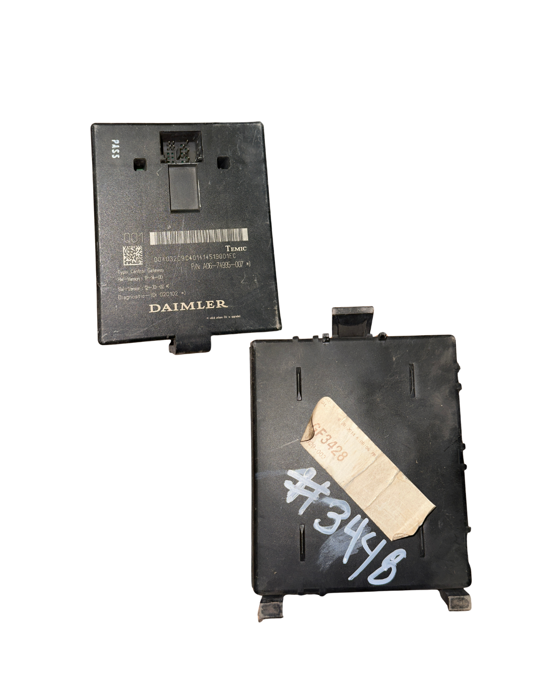 Freightliner Cascadia Daimler Temic Electronic Control Module  Central (Gateway Chassis Module) Part Number: A06-74995-007