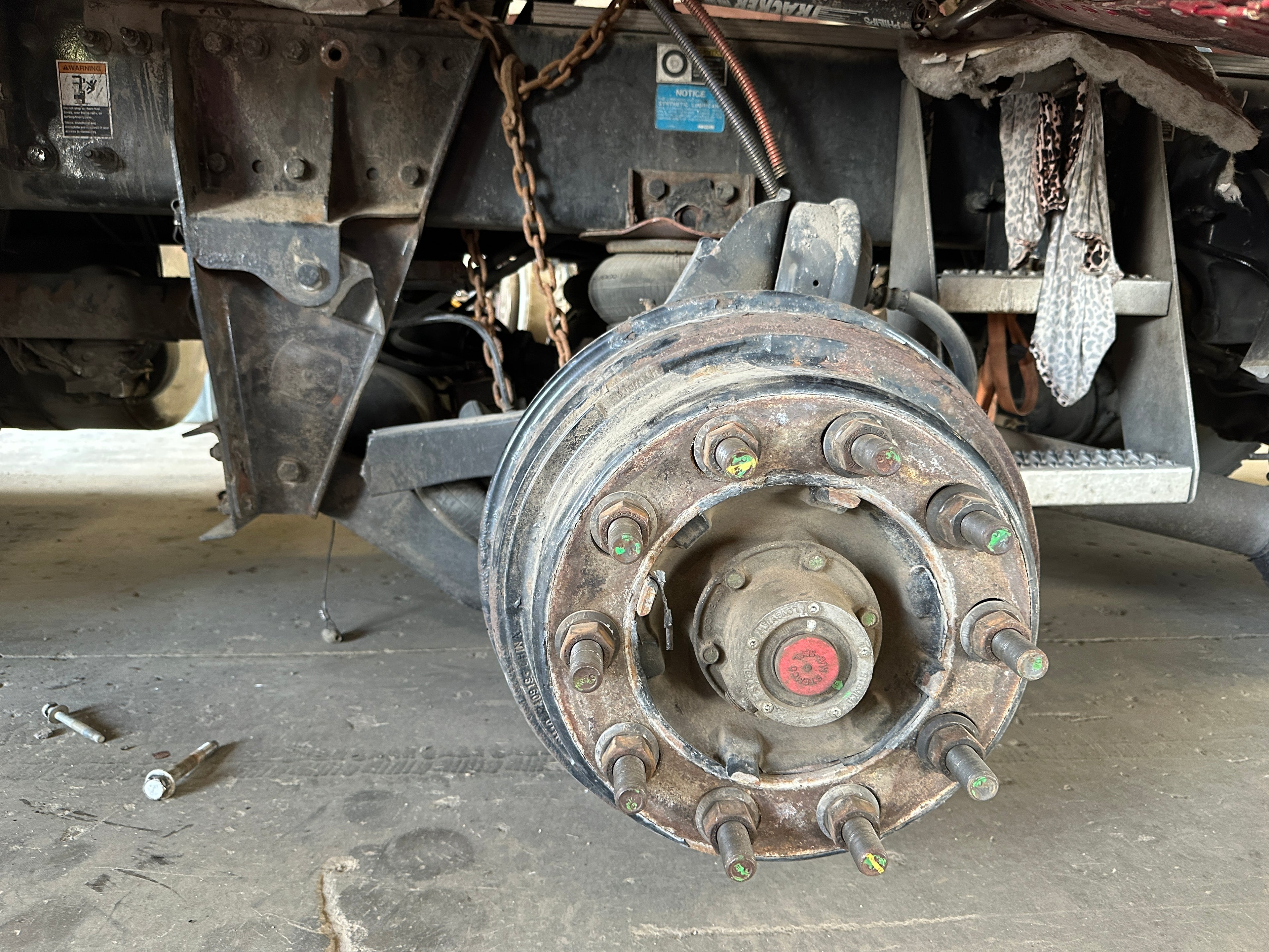 Watson & Chalin Lift Axle Assembly 13500 LBS STOCK# 2189