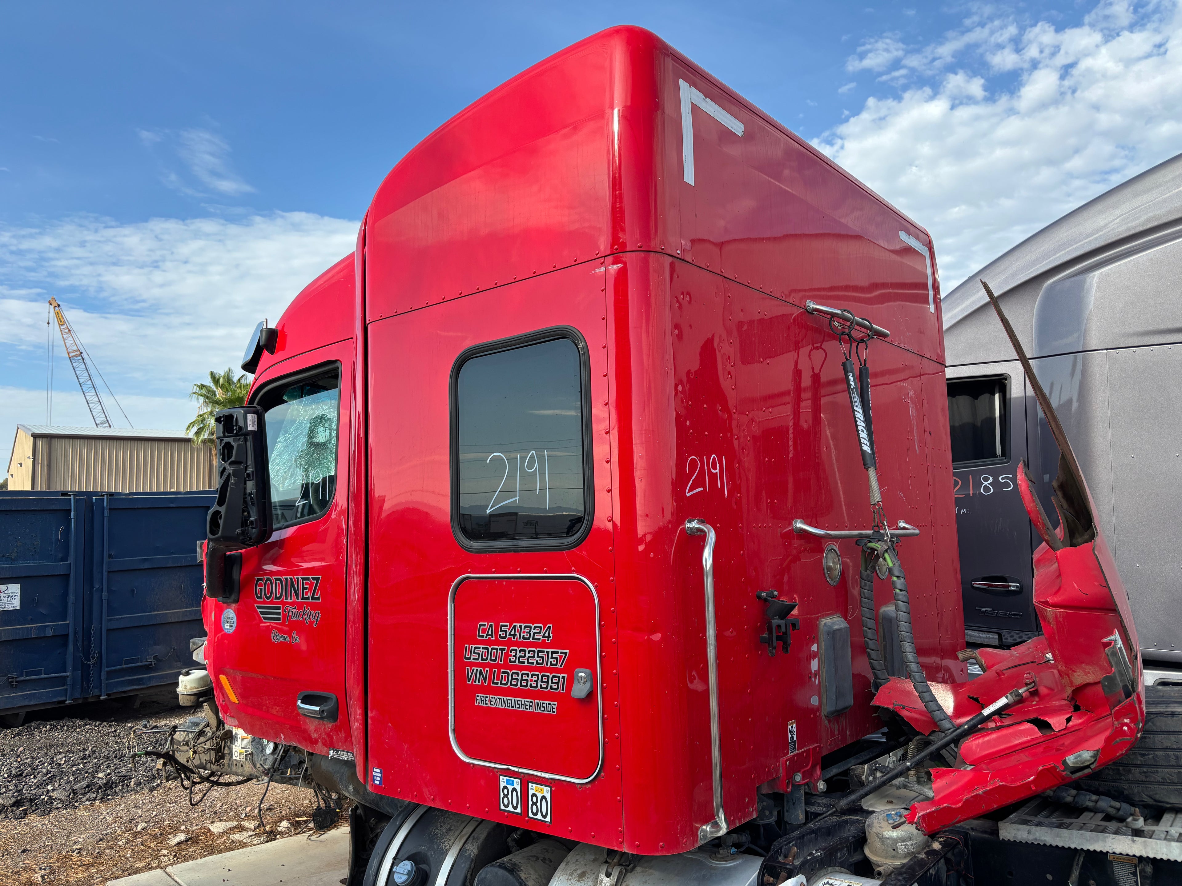 2020 Peterbilt 567 Cab Assembly STOCK# 2191