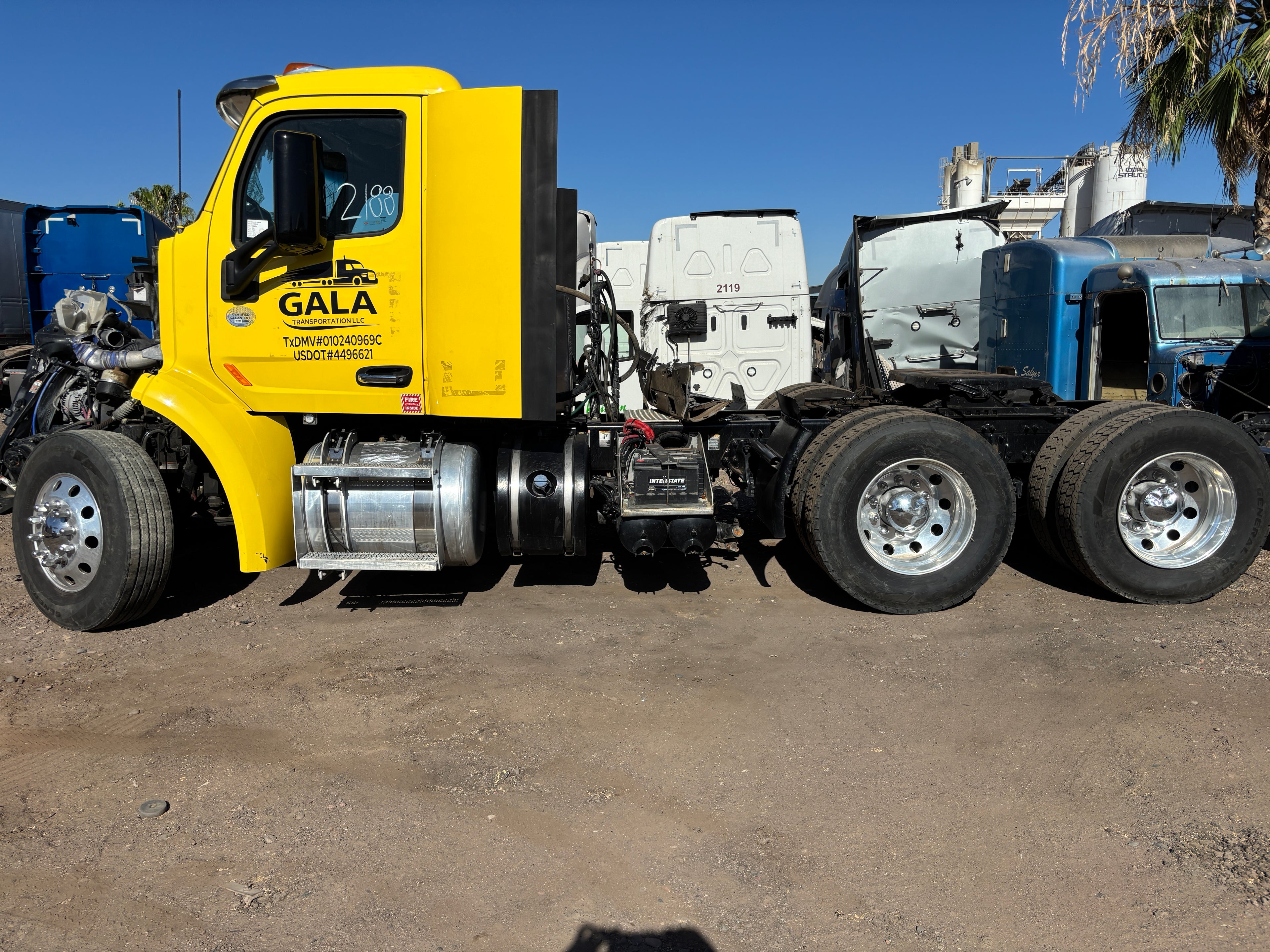 2021 Peterbilt 579 - Stock# 2188