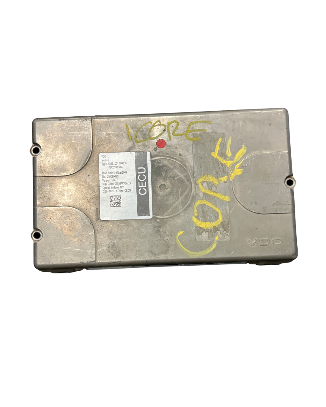 VDO CECU (Cab Electronic Control Unit) part number A2C53330284