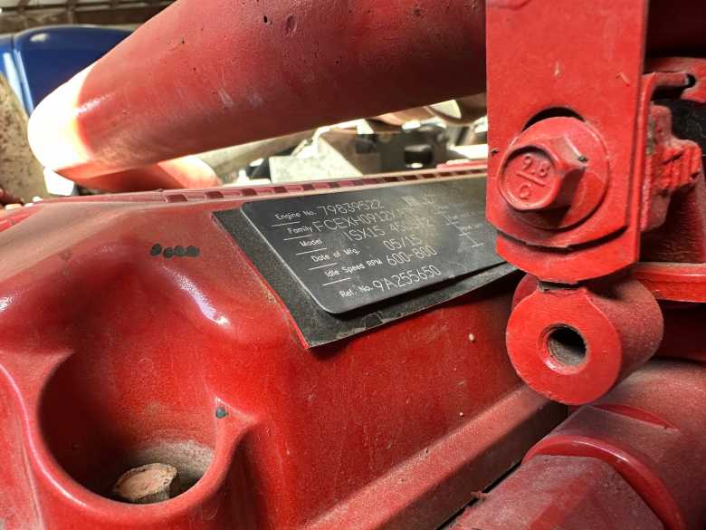 2016 Cummins ISX15 engine